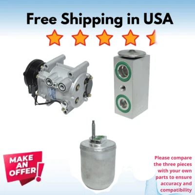 Kit Compresor A/C Fit Lincoln LS 2000-2006 Foto 1 de 4