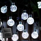 Solar Clip Fairy String Led Light Christmas Garland Wedding Party Home 50 Led
