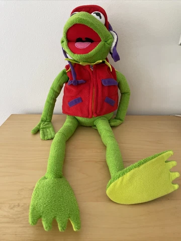 Kermit the Frog Plush | Rare Macy's Henson Muppets 24" Cover