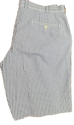 Bermudas Brooks Brothers 100 % algodón azul Searsucker para hombre pantalones cortos DE COLECCIÓN 36x9 Foto 1 de 4