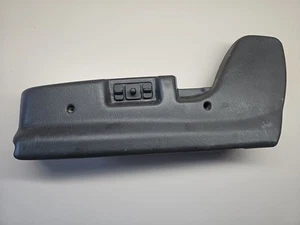 97-01 Jeep Cherokee XJ Front Power Driver LH Seat Trim Cover Agate Gray Oem - Foto 1 di 6