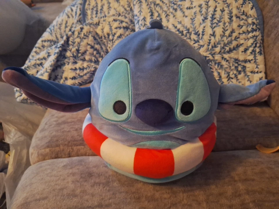 Disney Lilo & Stitch Squishmallow Stitch at the Beach 24" Jumbo Plush - Image 1 of 1