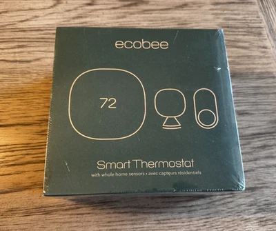Ecobee3 Lite Smart Thermostat w/ 2 Whole Home Sensors EB-STATE3LTVP2-01 Costco - Image 1 of 4