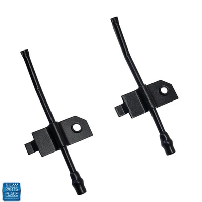 1971-72 Pontiac GTO LeMans Windshield Washer Nozzles Pair - Image 1 of 2