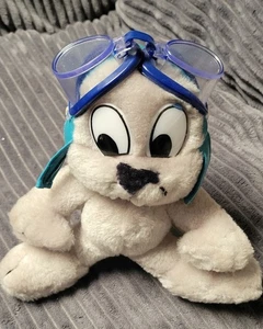 Rocky Bullwinkle Squirrel Vintage Plush Stuffed Animal Soft Toy 1991 Aviator - Picture 1 of 3