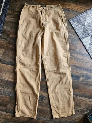 Rare Vintage Polo Ralph Lauren Country Sportsman Canvas Hunting Pants 32x36 - Image 1 of 4