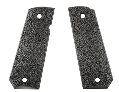 ERGO GRIP 1911 XTR Tapered Bottom Black Rubber Grips Colt Springfield Kimber
