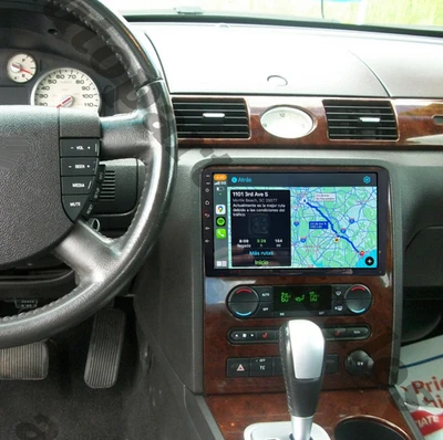 10.1" For Ford Taurus 2008-2009 Android 14 Carplay Car Stereo Radio GPS BT W/CAM Foto 1 de 4