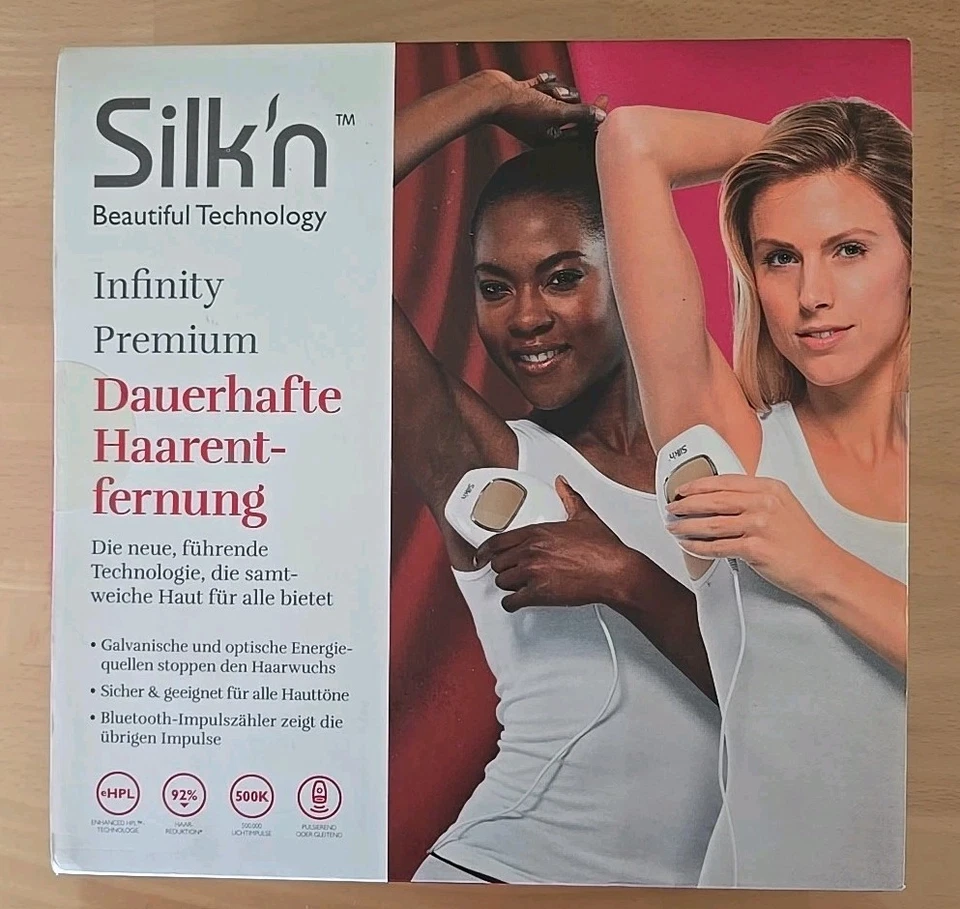Silk'n Infinity Premium IPL Haarentfernungssystem - Weiß