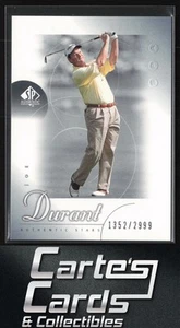 Joe Durant 2001 Upper Deck SP Authentic #85 RC Rookie 1352/2999 - Picture 1 of 2