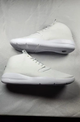 Jordan Eclipse Chukka 881453-100 White Black Size 15 New No Box Rare - Image 1 of 4
