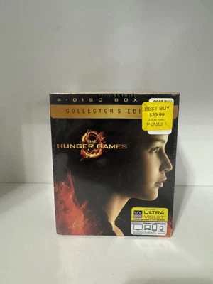 Hunger Games Collector's Edition Blu-ray + DVD 4-Disc Box Set Best Buy Exclusive - Image 1 of 4