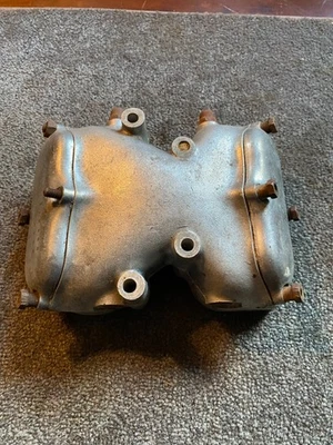 Conjunto de caja basculante original BSA A10 A7 con cubiertas de válvula 67-280 Foto 1 de 4