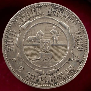 Sudáfrica 2 chelines 1896 - Kruger (M2804) - Imagen 1 de 2