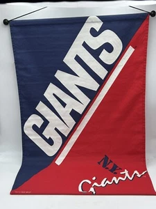 1995 Cloth Banner New York Giants NFL Football ManCave Cushion Craft USA NEW - Picture 1 of 6