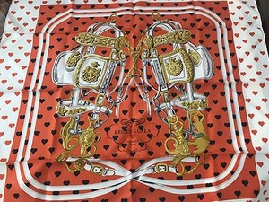 Hermes Brides de Gala Limited Edition Heart Box Scarf Silk 90 cm BNIB Collector! - Picture 1 of 4