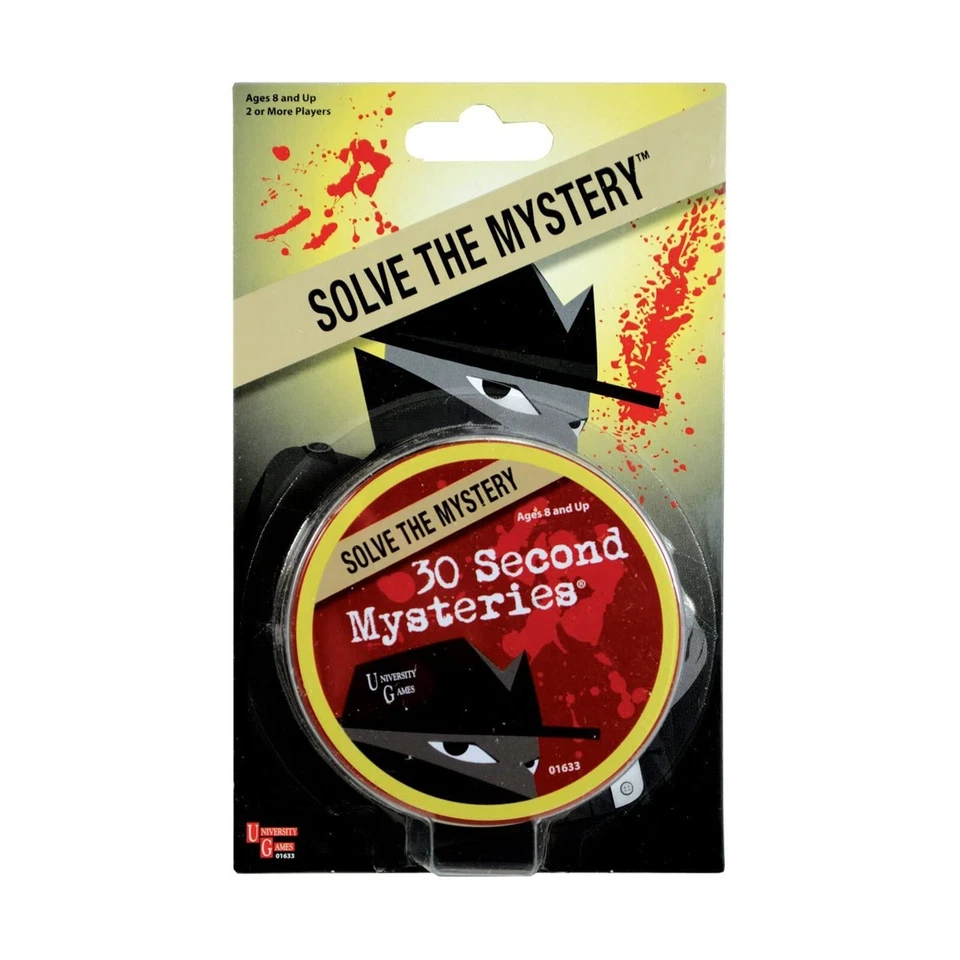 Solve The Brain Teasers 30 Second Mysteries The Game NEW IN STOCK - Image 1 of 1