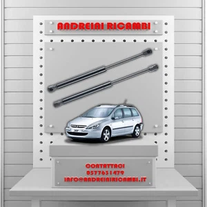 2 MOLLE A GAS BAGAGLIAIO PEUGEOT 307 SW 1.6 16V 80KW 109CV 2003 -> | MG24141 - Foto 1 di 2