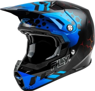 FLY RACING FORMULA CC TEKTONIC HELMET - XS - BLACK/BLUE/RED - 73-4330XS - Image 1 of 3