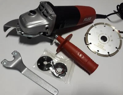 Flex L 1100 125 mm Winkelschleifer 1100 Watt 532.609 + 1xDia-Trenn 125 mm univ. - Bild 1 von 3