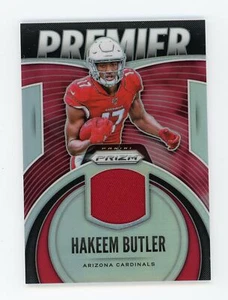 2019 Panini Prizm #PJ-HBU Hakeem Butler Premier Jerseys Silver CARDINALS - Picture 1 of 2
