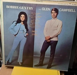 Bobbie Gentry And Glen Campbell – Bobbie Gentry & Glen Campbell 33rpm VG+ AB123 - Picture 1 of 2