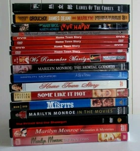Marilyn Monroe DVD's Movies, Films, Documentaries - Choose - Flat $3.95 Shipping - Picture 1 of 17