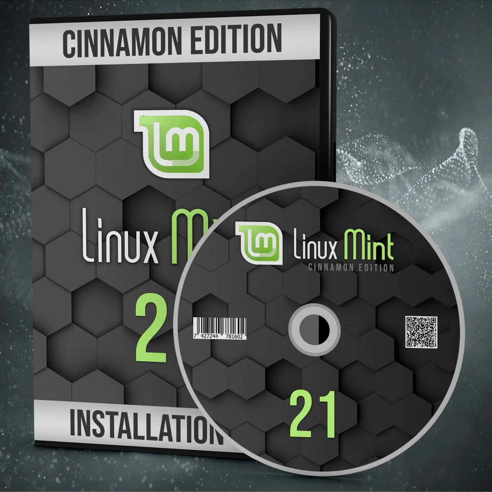 NEU: Linux Mint 21.3 Cinnamon Betriebssystem DVD inkl. Anleitung Markenware - Bild 1 von 4