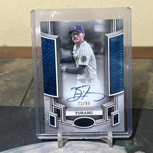 2024 Topps Tier One Break Out Auto Lámina Azul/99 Brice Turang #BOA-BT Automático - Imagen 1 de 1