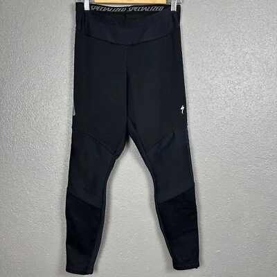 Pantalones de ciclismo Specialized Therminal EX con cremallera al tobillo para mujer medianos negros Foto 1 de 4