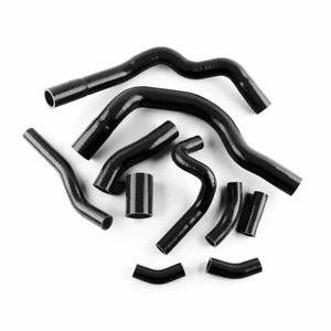 Black Fit BMW MINI COOPER S R52 R53 2001-2006 05 Silicone Radiator Coolant Hose - Foto 1 di 12