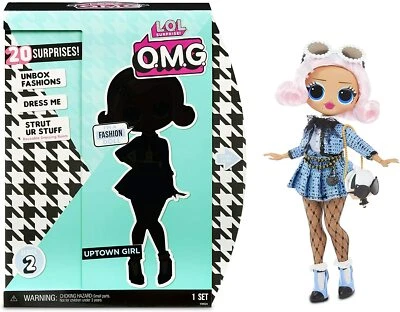 LOL Surprise OMG 3.8 Fashion Doll Uptown Girl with 20 Surprises MGA 570288PE7C