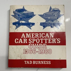 American Car Spotter's Guide 1966-1980 by Burness, Tad Motorbooks Intl - Imagen 1 de 7