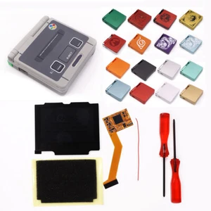 Kits de pantalla LCD GBA SP IPS V2 con carcasa para consola Game Boy Advance GBA SP - Imagen 1 de 48