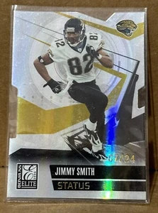 Jimmy Smith 2006 Donruss Elite Gold Status Die Cut Prizm Refractor #46 SP #7/24 - Picture 1 of 2