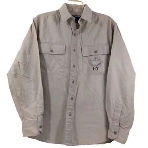 Polo Sport by Ralph Lauren Herren Langarmhemd mit Knopfleiste Größe Etikett Medium - Bild 1 von 6