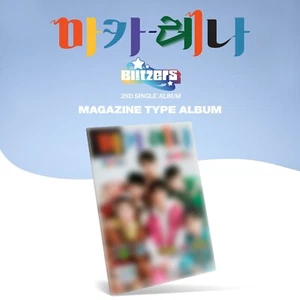 BLITZERS 2nd Single Album [MACARENA] MAGAZINE Type CD+Book+Lyrics+P.Card+Sticker - Imagen 1 de 9