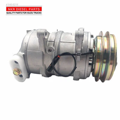 Compresor aire acondicionado para Isuzu NPR NPR-HD NQR 1999-00 4HE1 4,8 L Foto 1 de 3