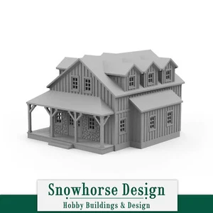 Vet Clinic | Countryside Collection (HO Scale 1:87) - Picture 1 of 5