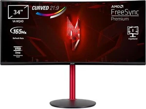Acer Nitro XZ342CUPbmiiphfx Gaming Monitor 34" 3440x1440 HDR AMD FreeSync 165Hz - Bild 1 von 4