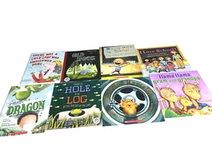 LOT OF 8 CHILDREN'S BOOKS PAPERBACK New Varied Reading Levels - Foto 1 di 5