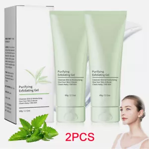2X Purifying Exfoliating Gel Brightening Exfoliating Gel Scrub For Face and Body - Picture 1 of 14