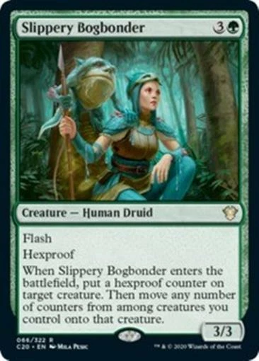 MTG - SLIPPERY BOGBONDER - Commander 2020 (R) - Image 1 of 1