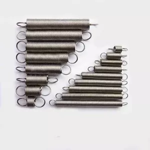 5pcs Stainless Steel Expansion Extension Springs Wire Dia 0.3mm Hook/Loop Ends - Picture 1 of 7