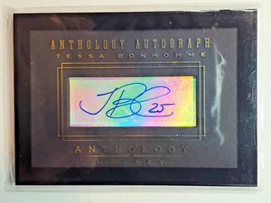 Tessa Bonhomme 2015-16 Panini Anthology Autograph 12 Auto 8/299 Team Canada card - Picture 1 of 6