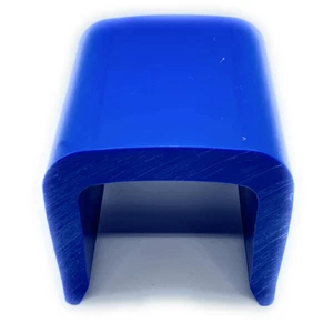 Boat Trailer Bunk Cover Skids. 50mm x 50mm 2 Meter Long Blue Plastic. 2000mm - Picture 1 of 12