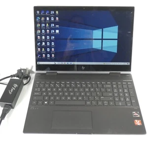 Laptop HP Envy x360 1TB HDD Convertible FHD AMD Ryzen 5 4500U 8GB Touch Screen - Picture 1 of 24