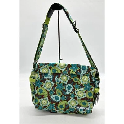 Ju Ju Be Diaper Bag Be All Messenger Paisley Multicolor Pockets NWT - Image 1 of 4