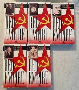 VHS Set: Red Empire: Russian/Soviet Documentary: Vol 1 3 4 6 7 - Picture 1 of 1