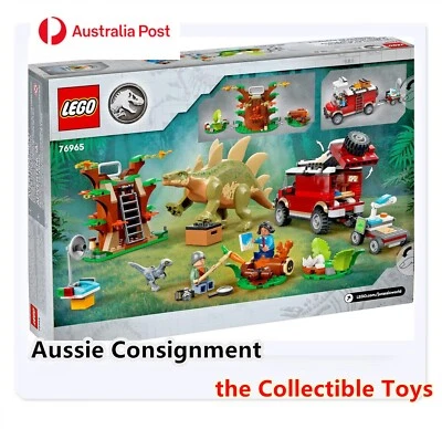 LEGO Jurassic World Dinosaur Missions Stegosaurus Discovery 76965 Brand New - Image 1 of 2